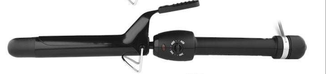 Stylecraft BLACK GOLD CURLING IRON - PROFESSIONAL CERAMIC BARREL 1" INCH HAIR CURLING IRON